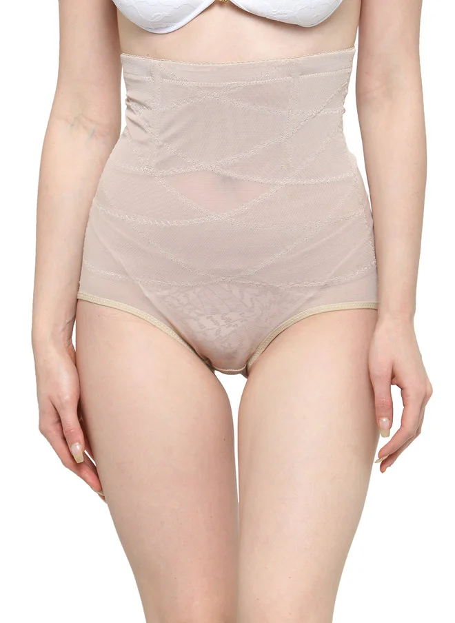 Laceandme Laceandme Women Nude-Coloured Solid Shaper Brief 3294